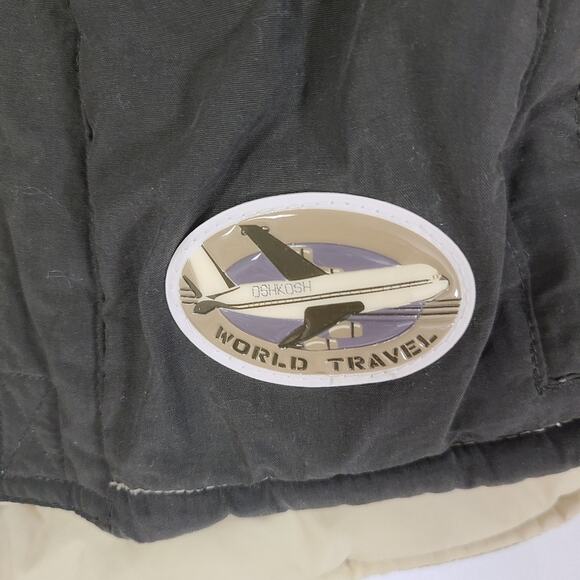 Osh Gosh Bogosh Little Boy Grey Quilted Puffer Hoodie Jacket  Coat Outdoors - Picture 8 of 9